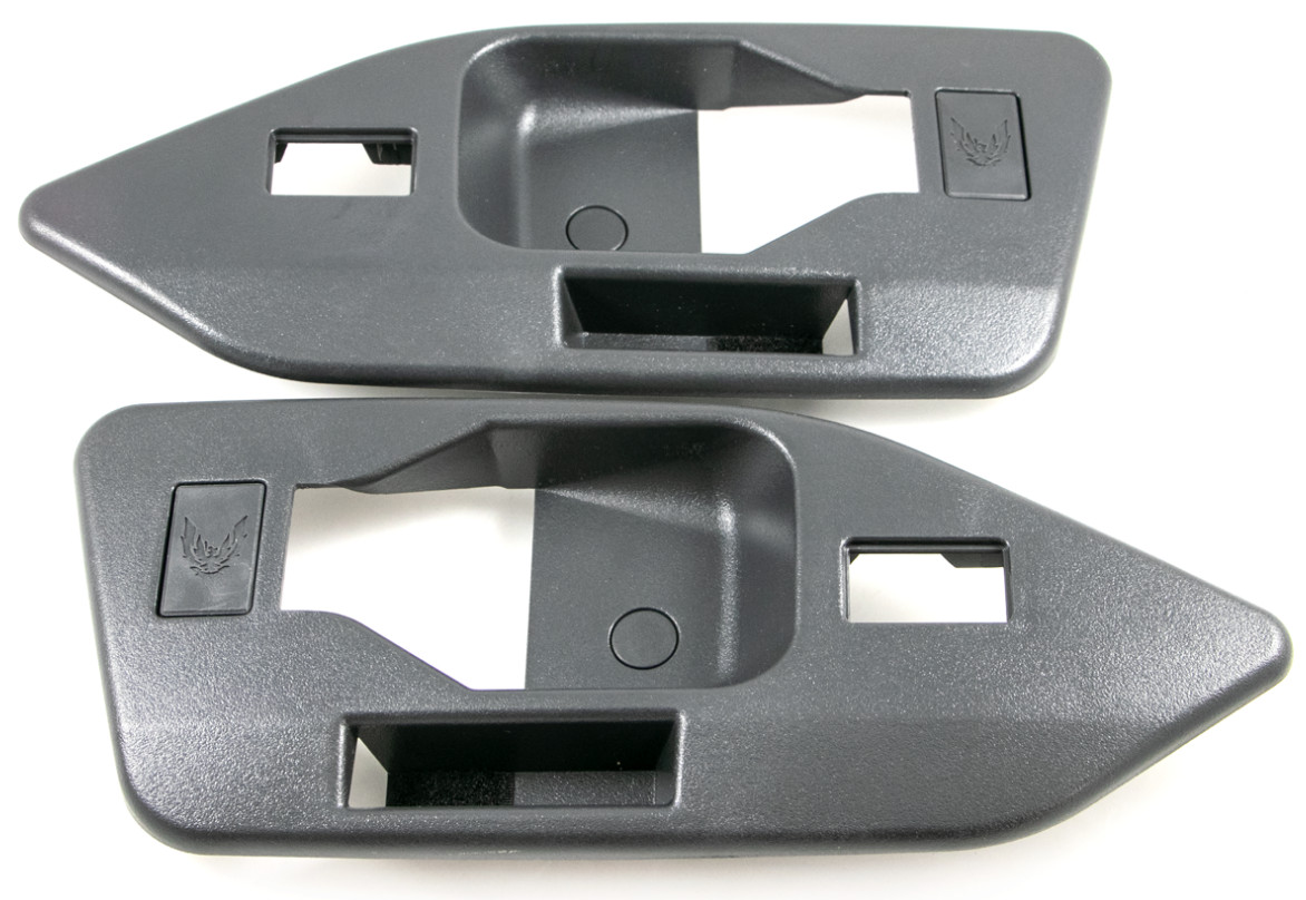 1987-1992 Firebird Trans Am Interior Door Handle Trim Panel Bezels Pair LH & RH