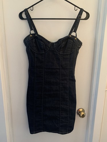 Guess Denim Jean Dress XS S 5 | eBay