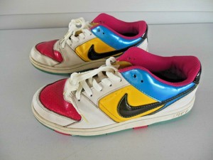 nike color block shoes