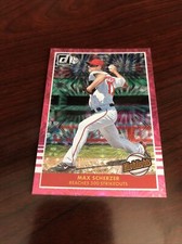 2019 Donruss Insert Highlights Pink Firework MAX SCHERZER #H5 Nationals