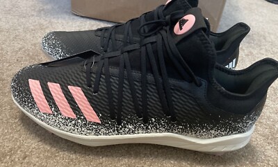 Adidas Adizero Afterburner Grail Stickball Baseball Cleats EH2367 Black Pink New