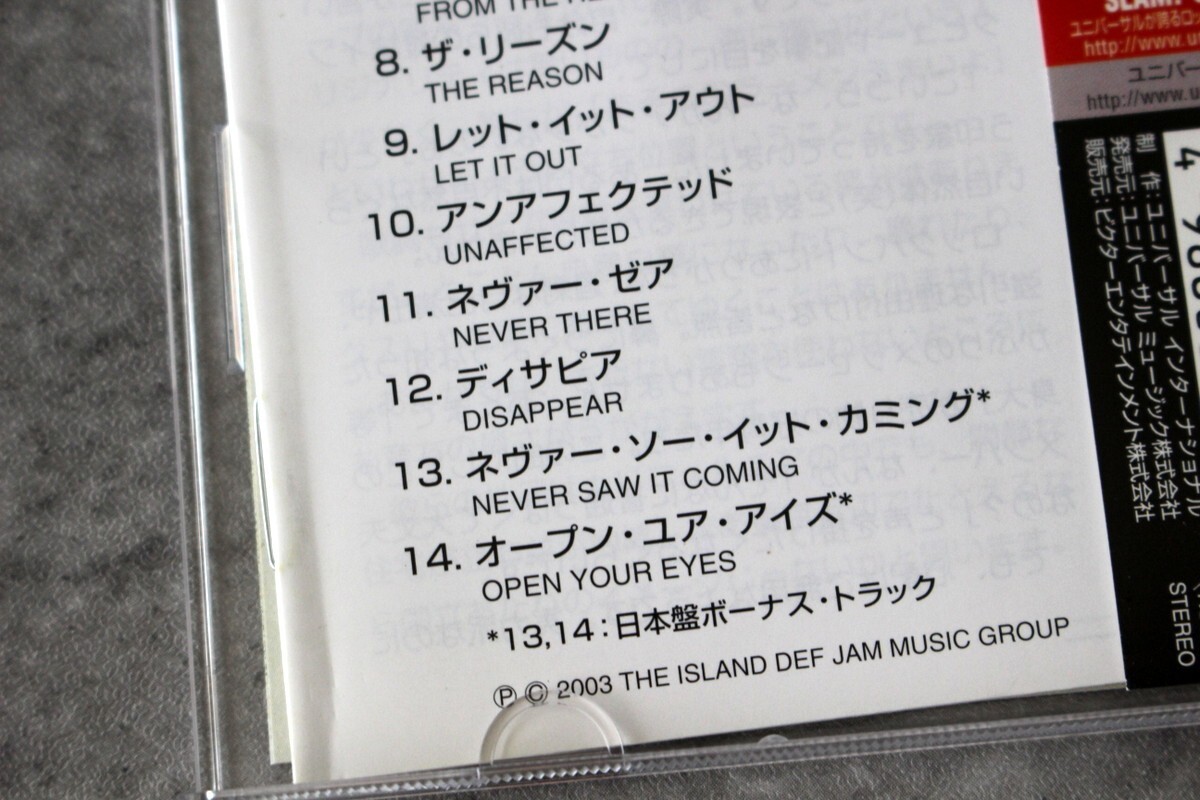 SET x7 Hoobastank Japan CD For(n)ever The Greatest Hits in SET x7 Hoobastank Japan CD For(n)ever The Greatest Hits in