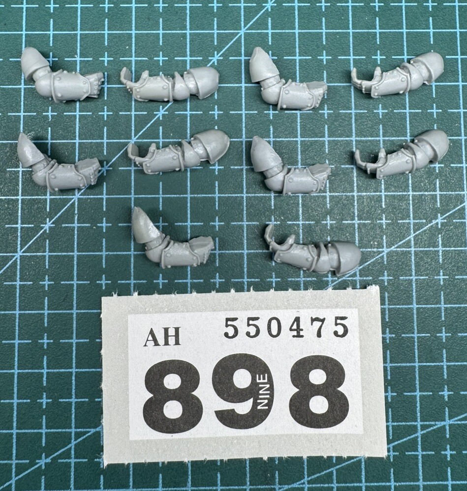 5 Pair Forgeworld Resin Space Marine Arm Mk 3 Mark iii Old Kit Heresy 40k OOP