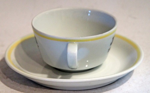 JACOBS Maravilloso Taza Moca y Platillo Bauscher Años 50 De Colección - Imagen 6 de 9