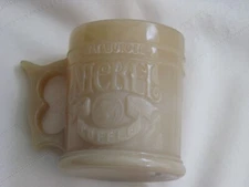 Vintage Whataburger Nickel Buffalo Indian Head Coffee Mug, 3 3/4" Tall