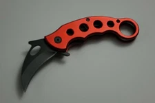 Folding Pocket Knife Morphing Karambit 1065 SS Blade Low Profile Pocket Knife