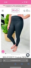 MOCO Boutique Brand Size XXL Black Leggings