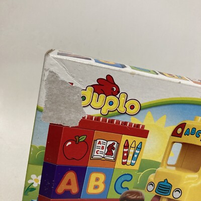 Lego Duplo 10603 My First School Bus Retired Set NEW WEAR