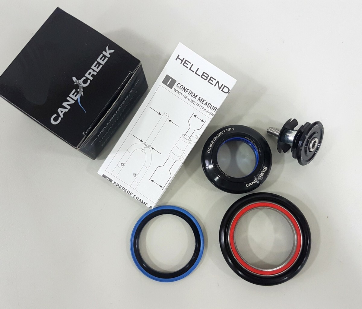 Hope Tapered Integral Headset (ZS44/28.6ZS56/40) Incl