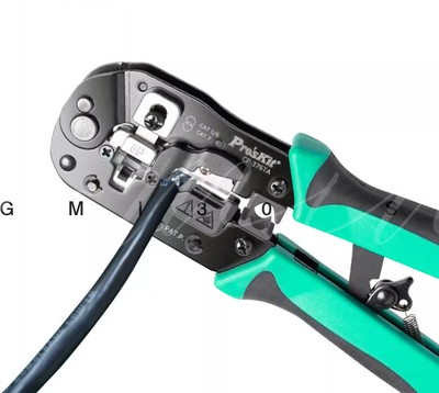 CP-376TA .7 network crimping pliers network cable wire stripping pressure #WD1*