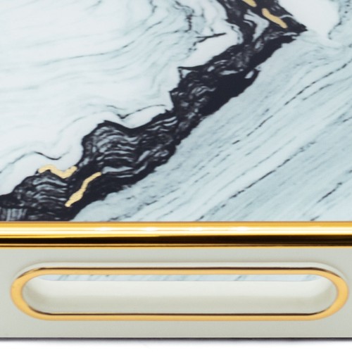 Rectangular Abstract and Agate Theme Vanity Decorative Candle Coffee Table Trays - Picture 11 of 26