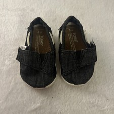 Toms Shoes Gray Grey Toddler Size 2