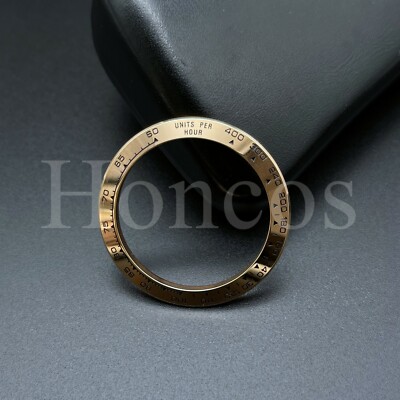 Rose Gold Ceramic Bezel Insert Fits For Rolex Daytona Watch Panda Steel US NEW