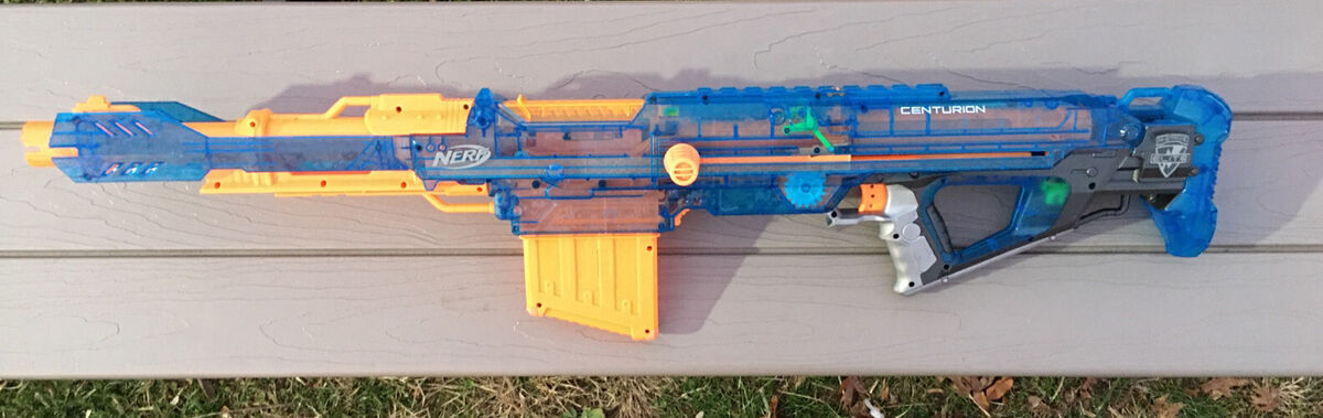  NERF N-Strike Elite Sonic Ice Centurion Blaster : Toys & Games