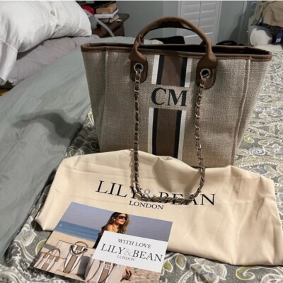 Lily and Bean Monogrammed Tote