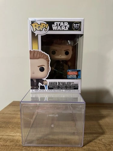 Funko Pop Star Wars #567 Anakin Skywalker With Lightsabers 2022 Fall (Protector)