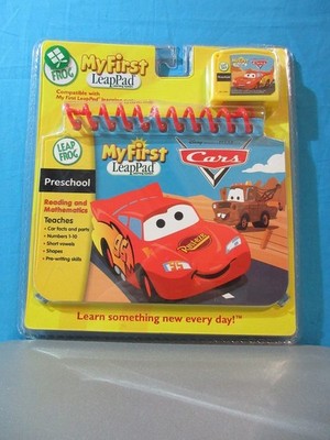 Leap Frog: My First Leap Pad: Autos: Brandneu (versiegelt) Buch und Patrone