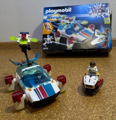 Playmobil Super 4   9002 FulguriX mit Agent Gene & Zubehör | Inkl. OVP