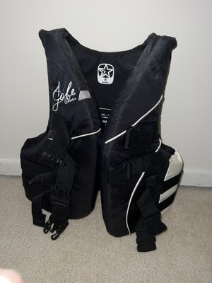 Jobe Essence Life Vest Black And White Women Medium 4 Buckle Straps