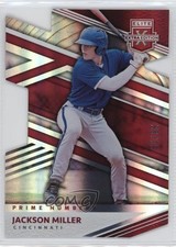 2020 Panini Elite Extra Edition Prime Numbers A Die-Cut /95 Jackson Miller nd3