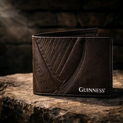 Guinness Portemonnaie mit Logo-Schriftzug 