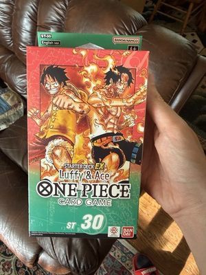 #ad One Piece ST 30 Ace and Luffy Starter Deck No Ex Pack. Full Sealed Deck. English $18.00