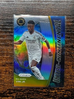 2025 Panini Prizm FIFA Club World Cup Inter-Continental #25 Vini Jr. Refractor