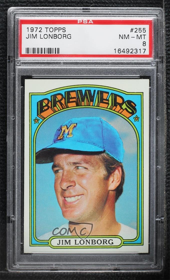 1972 Topps TOPPS #255 Jim Lonborg front