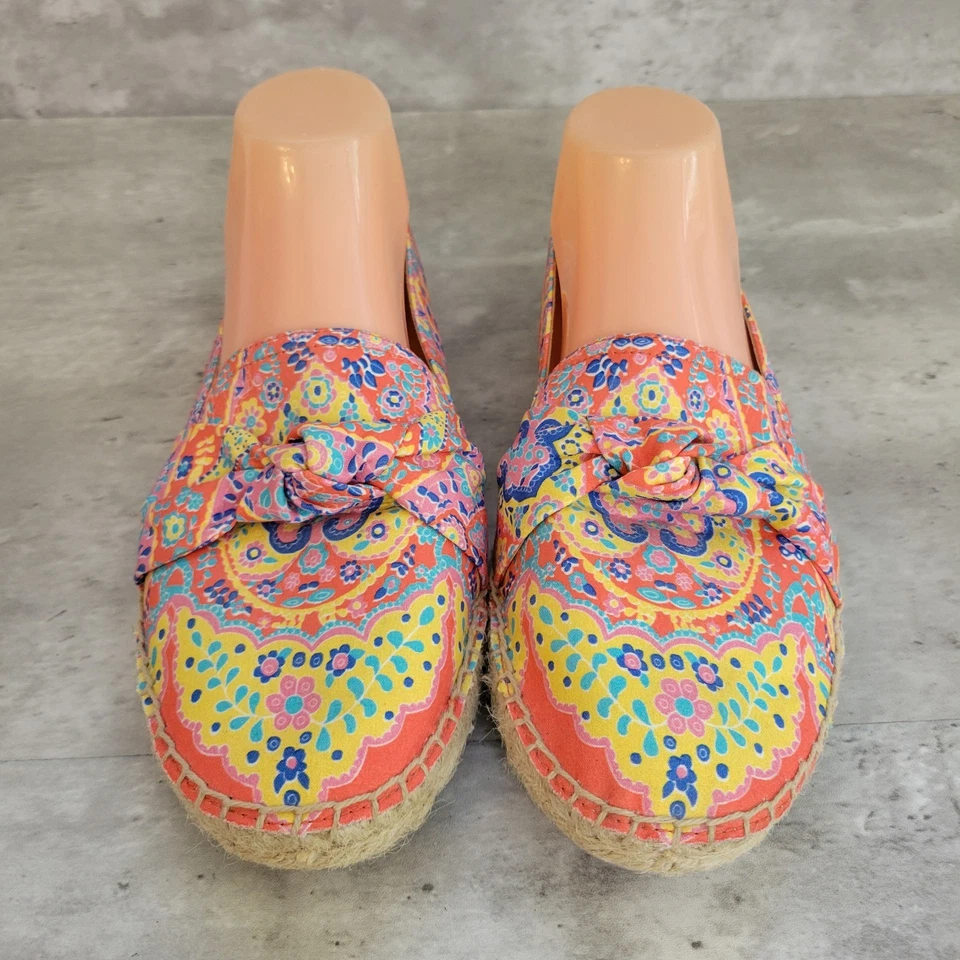 Talbots Mujer Izzy Alpargata Plana Talla 9.5 M Paisley Zapato Sin Cordones Foto 2 de 4