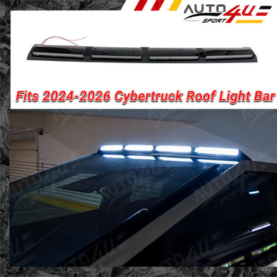 For 2024-2026 Tesla Cybertruck High Lumen Easy Install LED Off-Road Light Bar