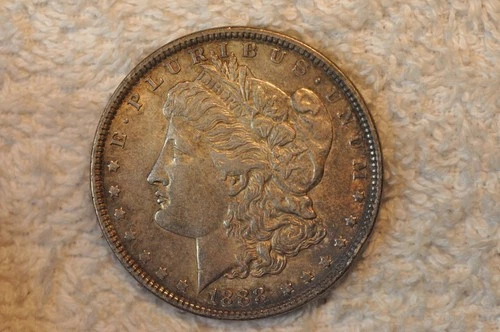 1888 XF/AU  MORGAN DOLLAR.