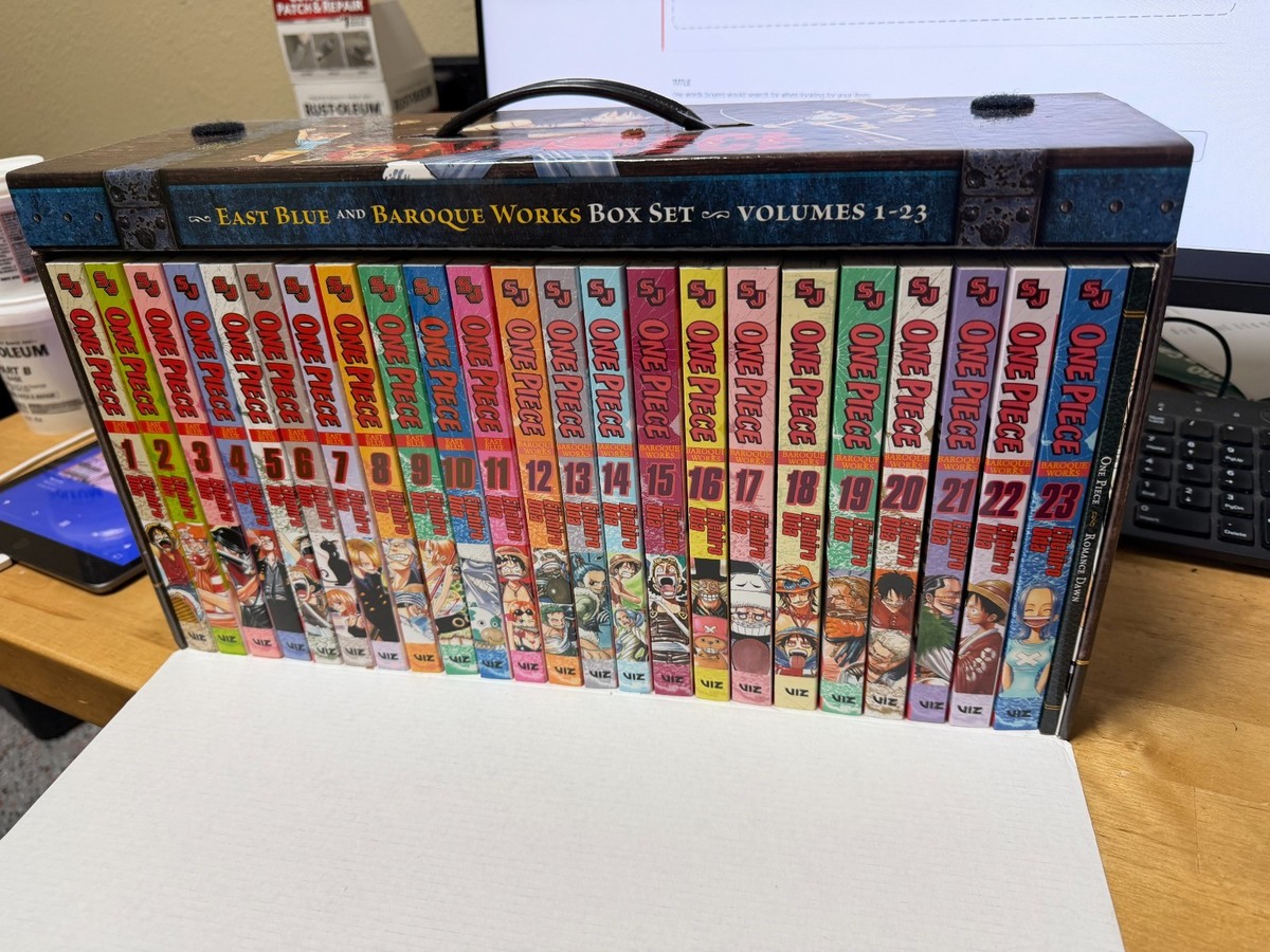 One Piece Box Set 1: East Blue and Baroque Works Volumes 1-23