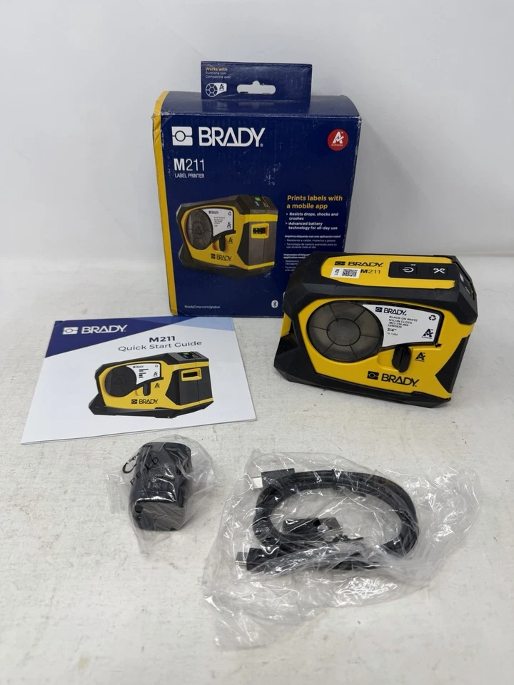 Brady M211 Portable Bluetooth Label Printer With A Mobile APP - Image 2 of 4
