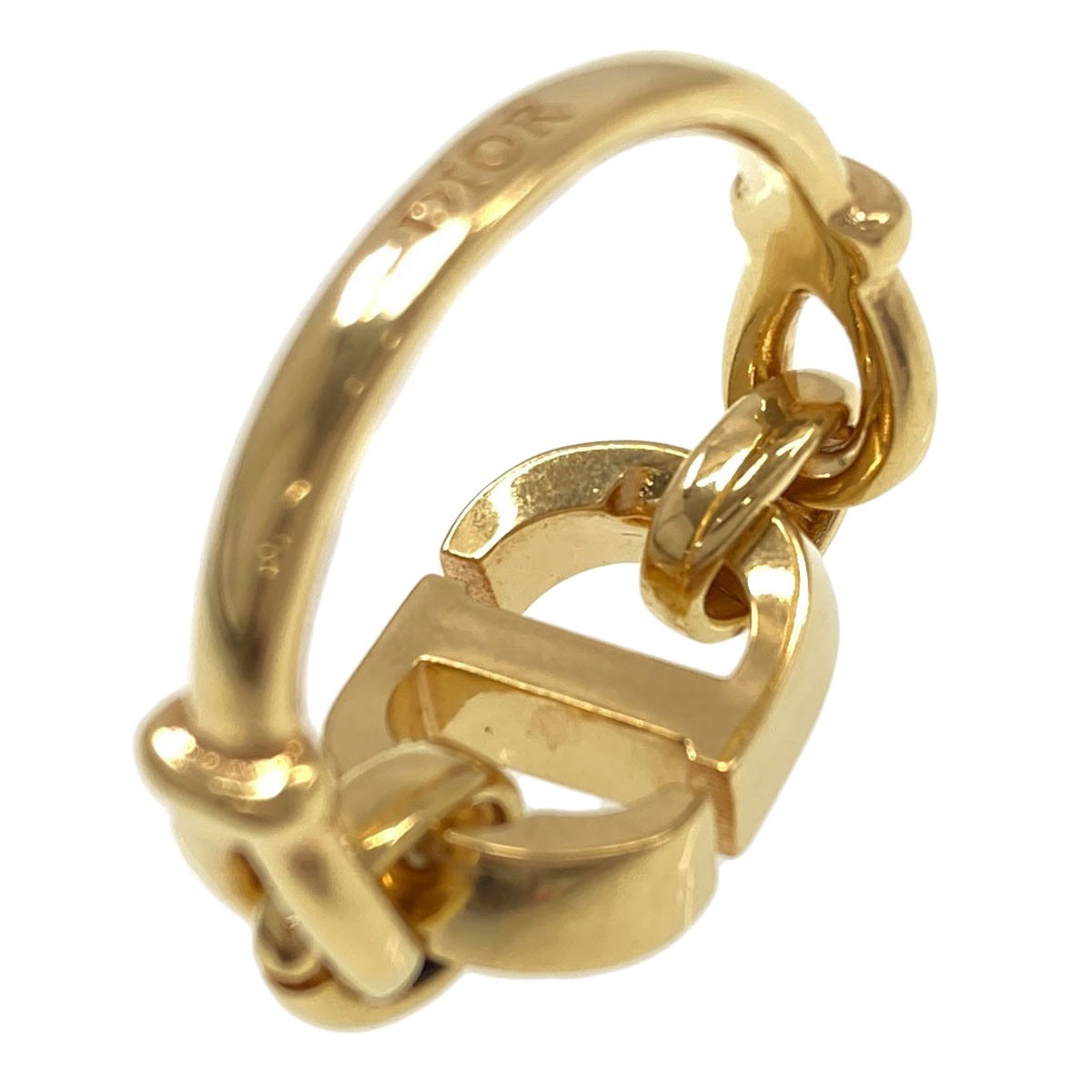 CHRISTIAN DIOR 30 Montaigne CD logo Ring Metal Ladies [Used] | eBay