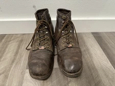 Chippewa Boots Classic 6” Lace Up Men’s 9.5D Brown Leather