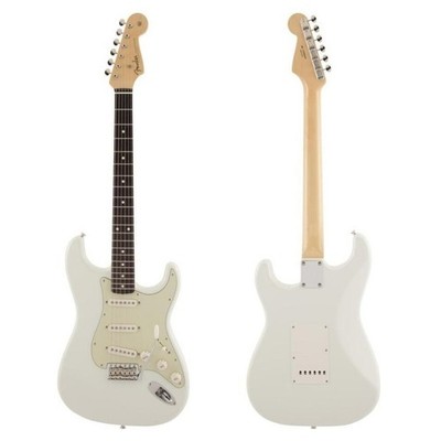 Fender Made in Japan Traditional 60s Stratocaster Olympic White Electric Guitar