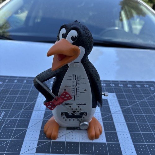 Wittner Taktell Pinguin Metronome Penguin Made In Germany Works! Free Ship
