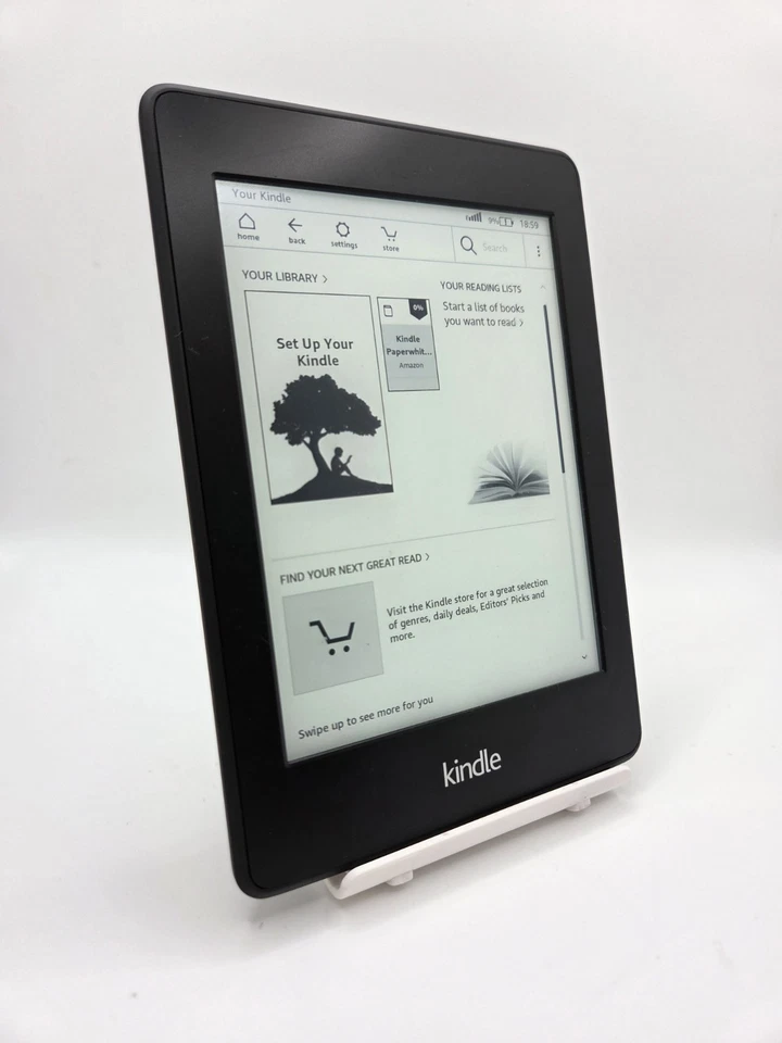 Amazon Kindle Paperwhite 7th Gen DP75SDI Black Wi-Fi 4GB 6" eReader - Image 2 of 4