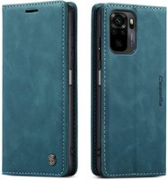 Xiaomi Redmi Note 10 HüLle Leder KlapphüLle SchutzhüLle Mit StäNder Kartenfach