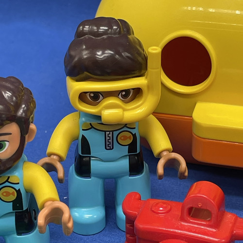 Lego Duplo Submarine Adventure Set 10910 For Parts 3 Figures Sub Replacement - Picture 9 of 18