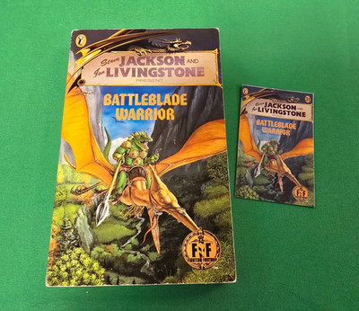 Battleblade Warrior ***VGC 1st/5th EDITION!!*** Fighting Fantasy Puffin #9