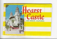POSTCARD FOLDER-HEARST CASTLE-SAN SIMEON, CALIFORNIA