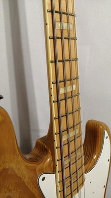 Fender Japan JB75-80 Jazz Bass Natural Made in Japan Electric Bass