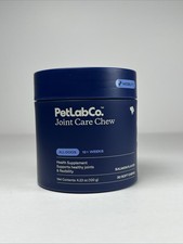Exp 9/2027 PetLab Co Joint Care Chew 30 Dog Chews Salmon Flavor 4.23 oz