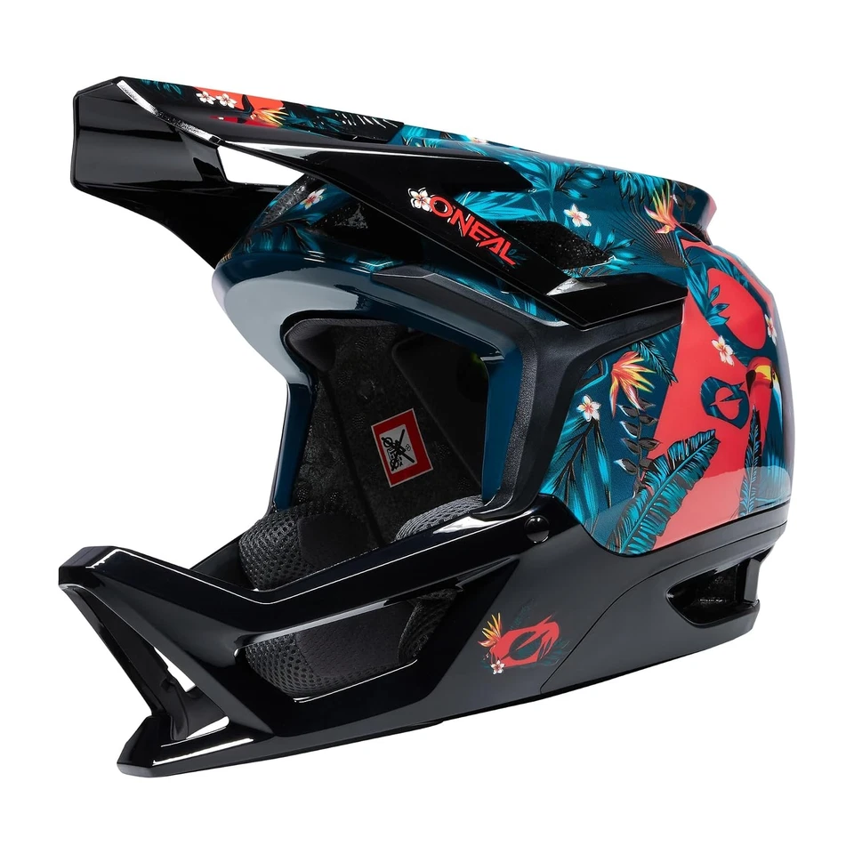 ONEAL Transition Casco Rio Unisex Adulto Negro Rojo S Casco Moto Integral - Imagen 1 de 1