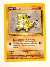 Sandshrew - 91/130 - Base Set 2 - Vintage WOTC Era Pokemon Card_1