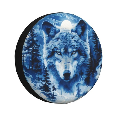#ad Wolf Spare Tire Cover Weatherproof Universal Wheel Protectors Wheel Covers fo... $29.02