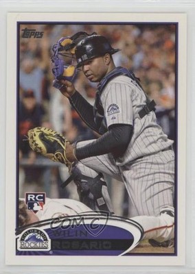 2012 Topps Wilin Rosario #184 Rookie RC 2z3