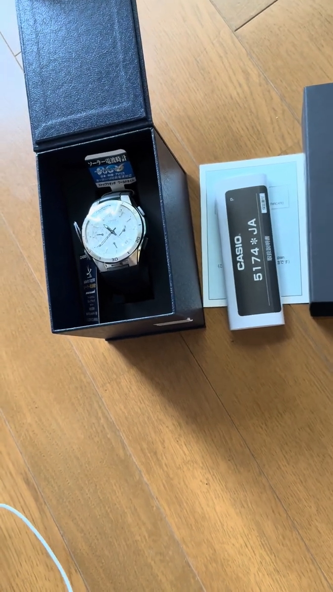 Casio Wave Ceptor WVQ-M410-7AJF Solar Multiband 6 Chronograph