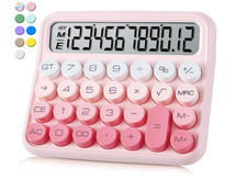 Calculadora 12 dígitos con pantalla LCD gran...